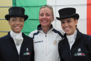 Azul Maria Marinoni e Romana miglior binomio italiano agli Europei di dressage di Broholm