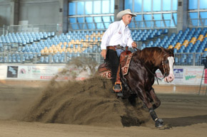Reining: a Rudi Kronsteiner l’NRHA European Pre Futurity Open