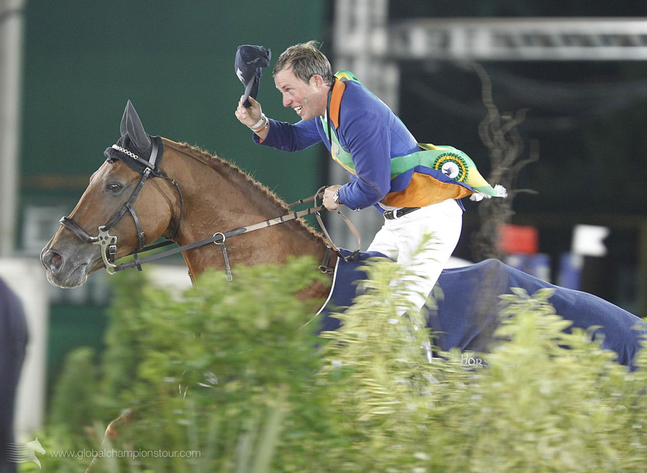 Global Champions Tour Brazil: vince Gerco Schroeder