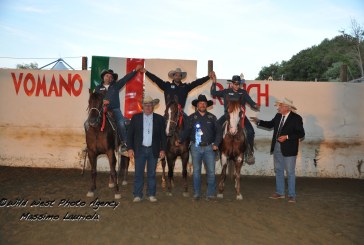 Team penning tricolore: grandi numeri al Vomano Ranch