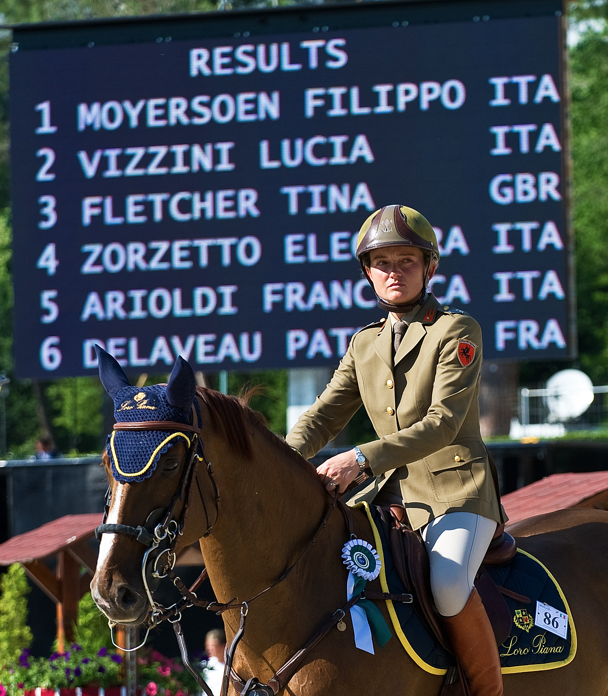 Concorso Internazionale di salto ostacoli San Patrignano: Protagonista l’esercito italiano