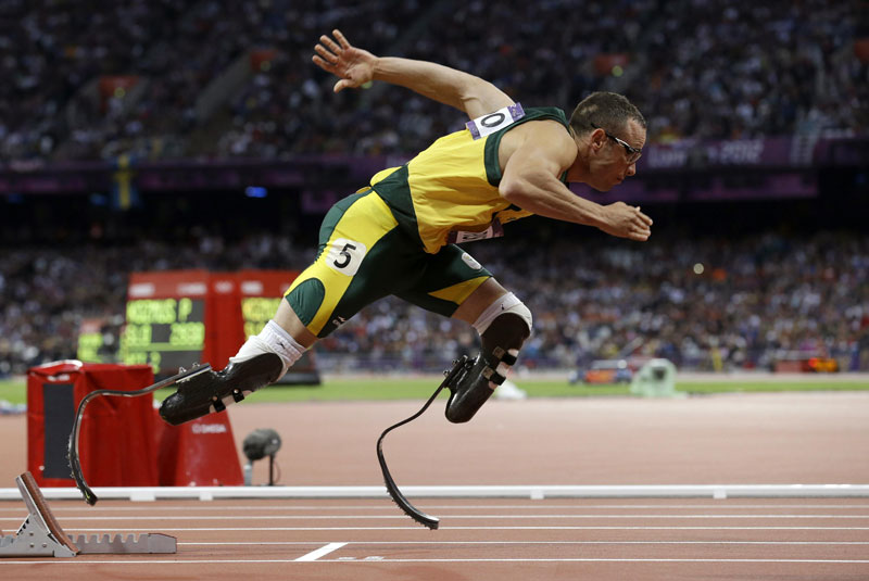 Pistorius corre più veloce di un cavallo