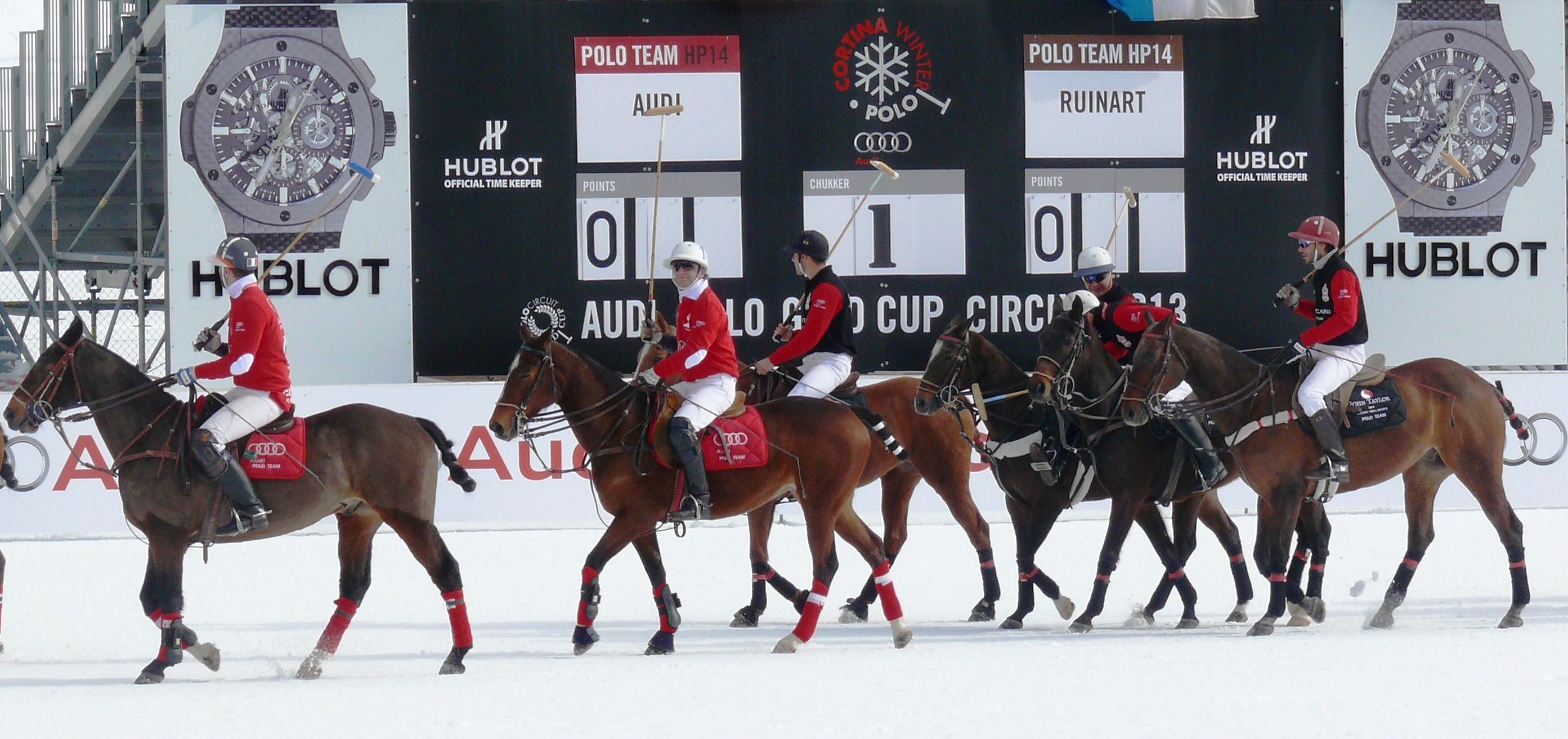 Il Cortina Winter Polo – Audi Gold Cup debutta a Fiames