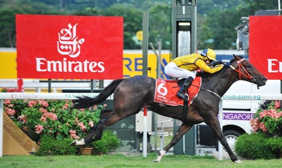 Con Emirates per l’edizione 2013 del Singapore Derby