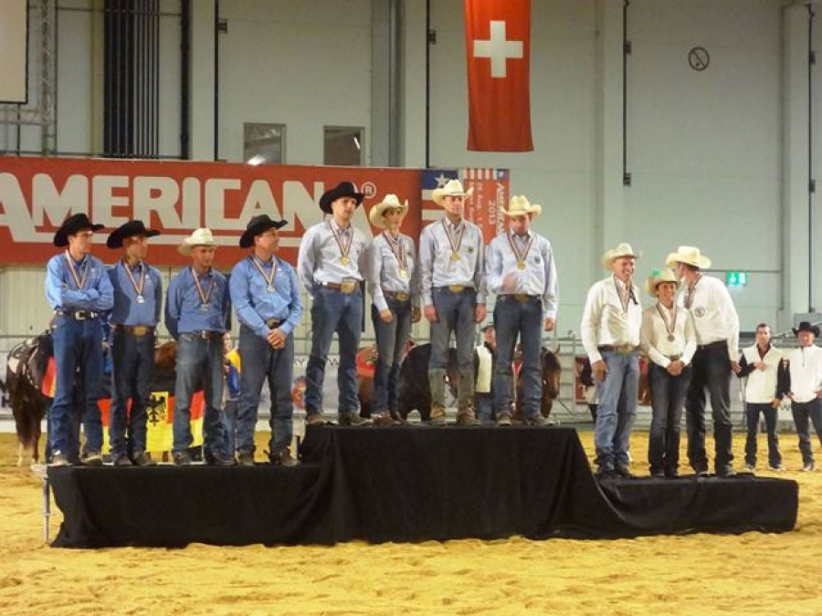 L’Italia conquista l’argento agli Europei di reining