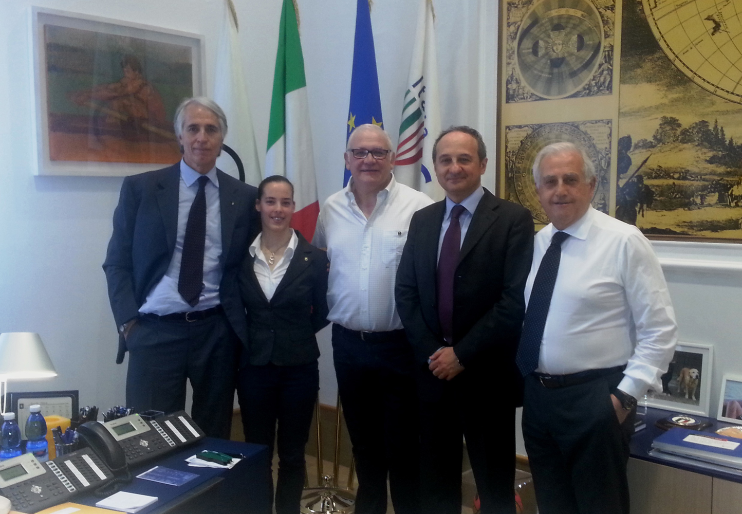 CONI: Malagò incontra Anna Cavallaro