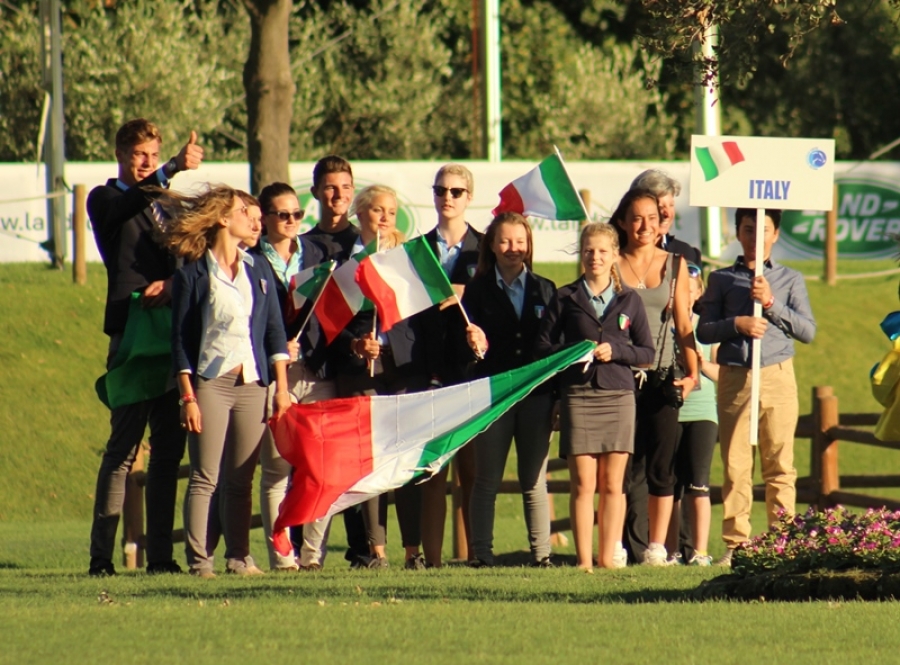 Europei di dressage ad Arezzo, cerimonia d’apertura