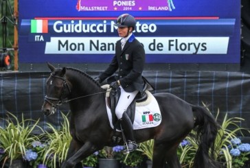 Gli azzurri dei pony terzi dopo la prima prova agli Europei di completo