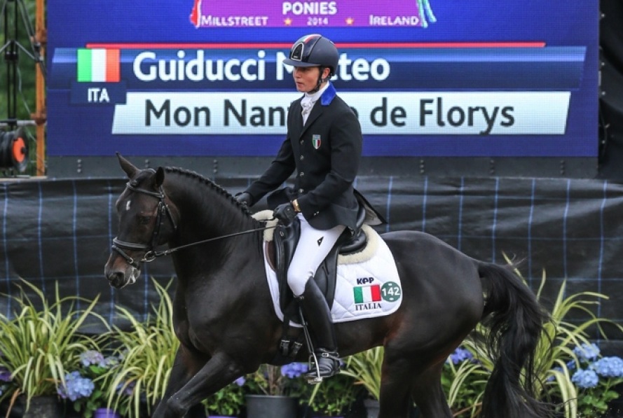 Gli azzurri dei pony terzi dopo la prima prova agli Europei di completo