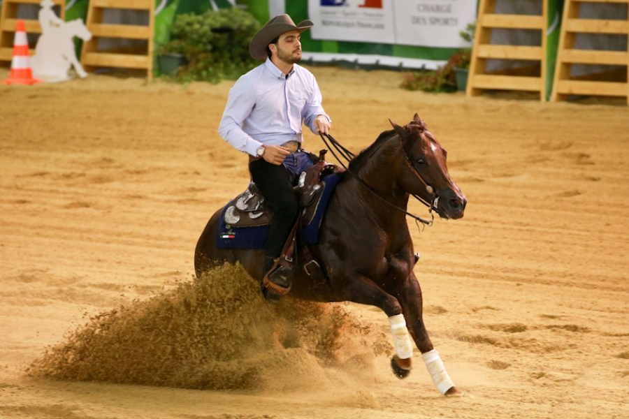 WEG reining, dopo la prima prova è Lendi il migliore