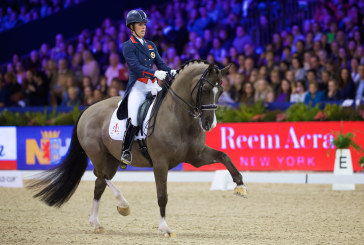 Charlotte Dujardin è imbattibile nella Reem Acra Fei World Cup di Amsterdam