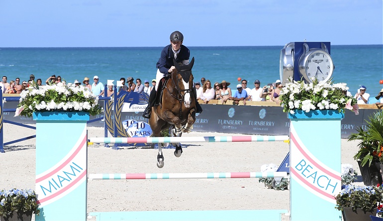 Scott Brash proves his talent at the Longines Global Champions Tour in Miami