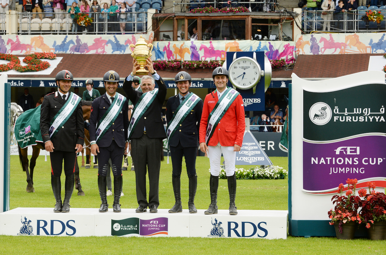 La magia dell’Horse Show di Dublino premia gli italiani che si aggiudicano ancora una volta la Coppa delle Nazioni