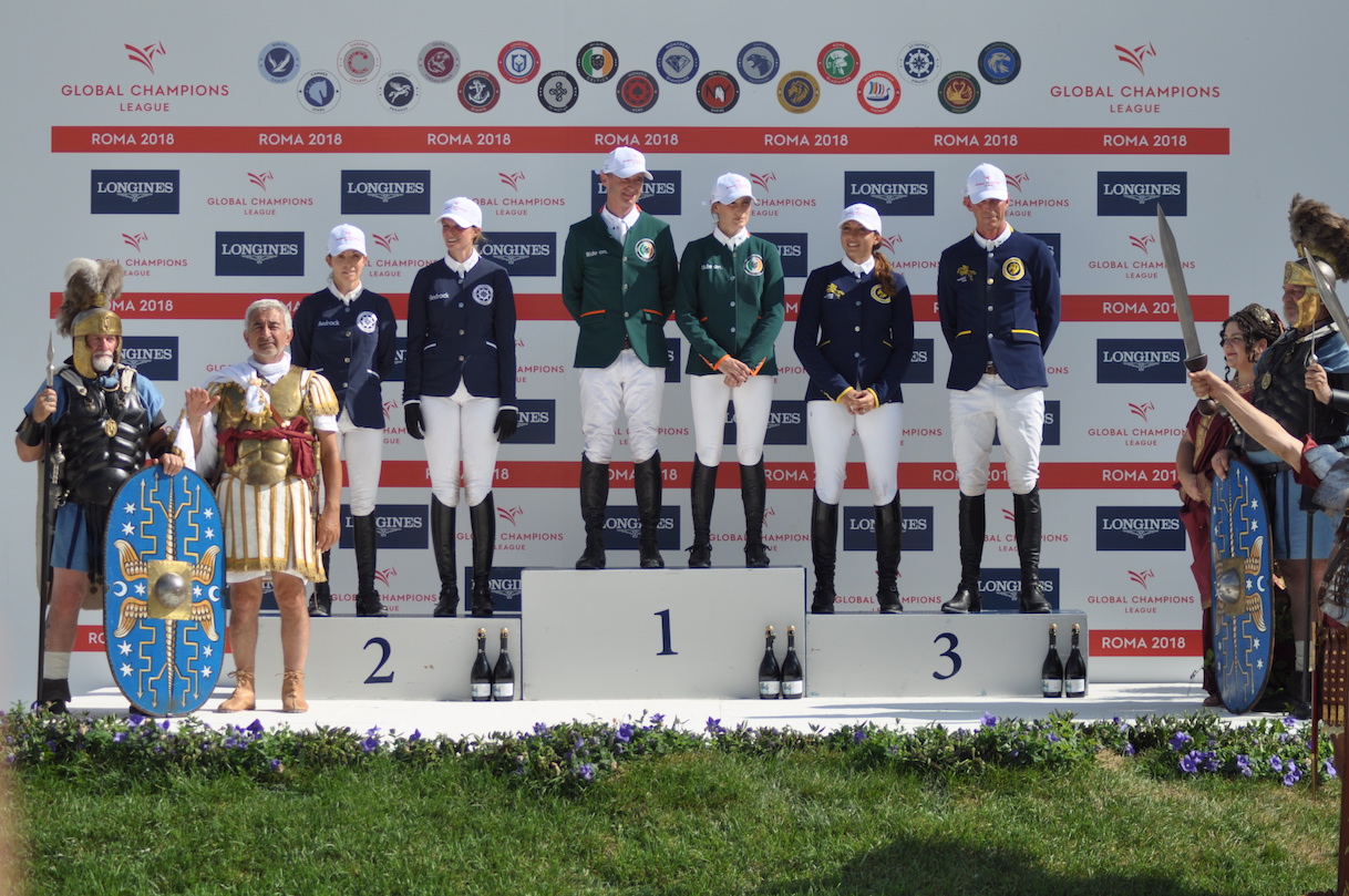 Longines Global Champions Tour Rome: Vincono i Miami Celtics di Jessica Springsteen, strapotere rosa nella Global Champions League