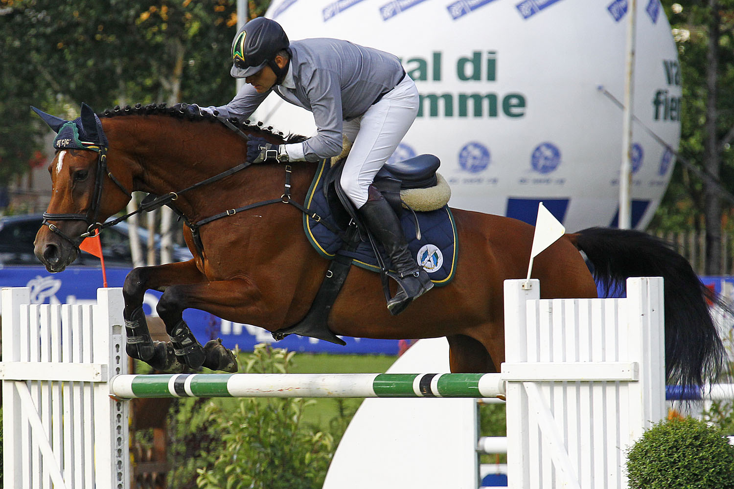 10 giorni equestre – Massimo Tonali, tempo strepitoso a Predazzo