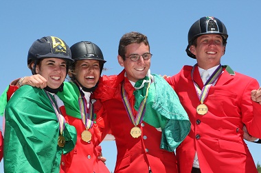 Gli juniores azzurri del salto ostacoli conquistano l’Europa