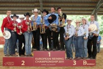Grandissimi i ragazzi del Reining: vincono gli europei!