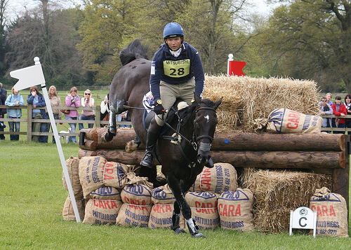 CCI Pau: Christopher Burton in testa dopo il cross