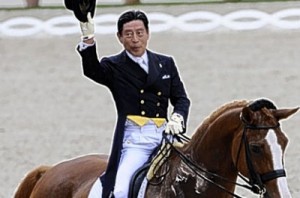 Hiroshi Hoketsu a 71 anni alle Olimpiadi