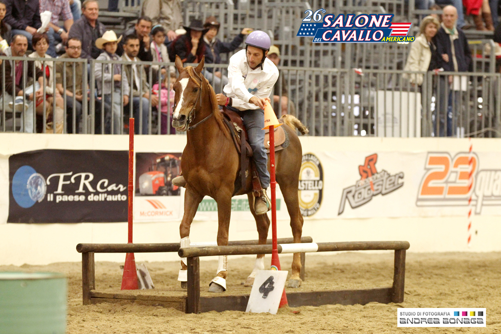 Doppia Gimkana Western al Salone del Cavallo
