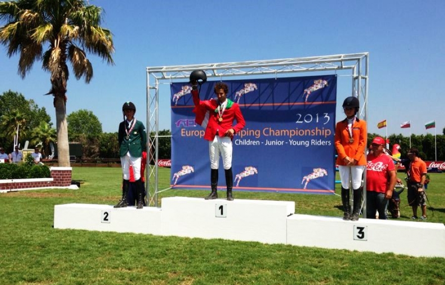 Emanuele Bianchi è il nuovo Campione Europeo di salto ostacoli Juniores