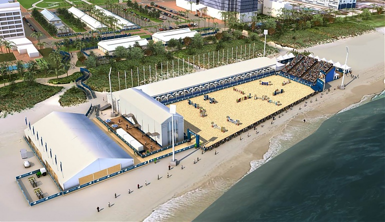 Longines Global Champions Tour of Miami is broadcasted on NBC Sports Network