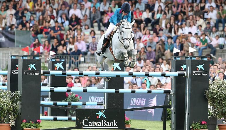 Global Champions Tour Madrid, Luciana Diniz e Winningmood da sogno