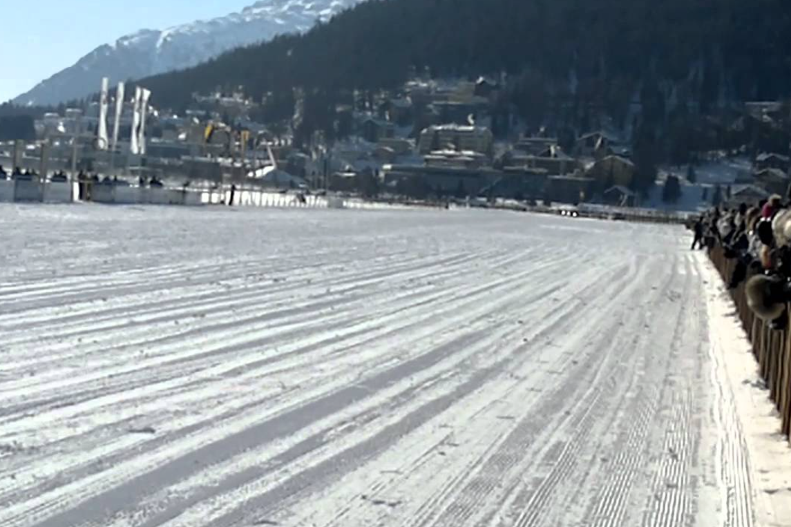 Incidente grave durante la corsa sul lago di St.Moritz